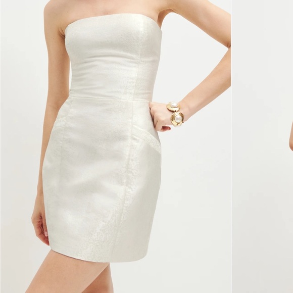 REFORMATION LILIWEN DRESS SZ 0 - Picture 3 of 6